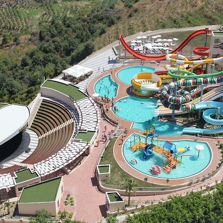 Gold City 1+1 Villa In Free Aquapark Alanya Eksteriør billede