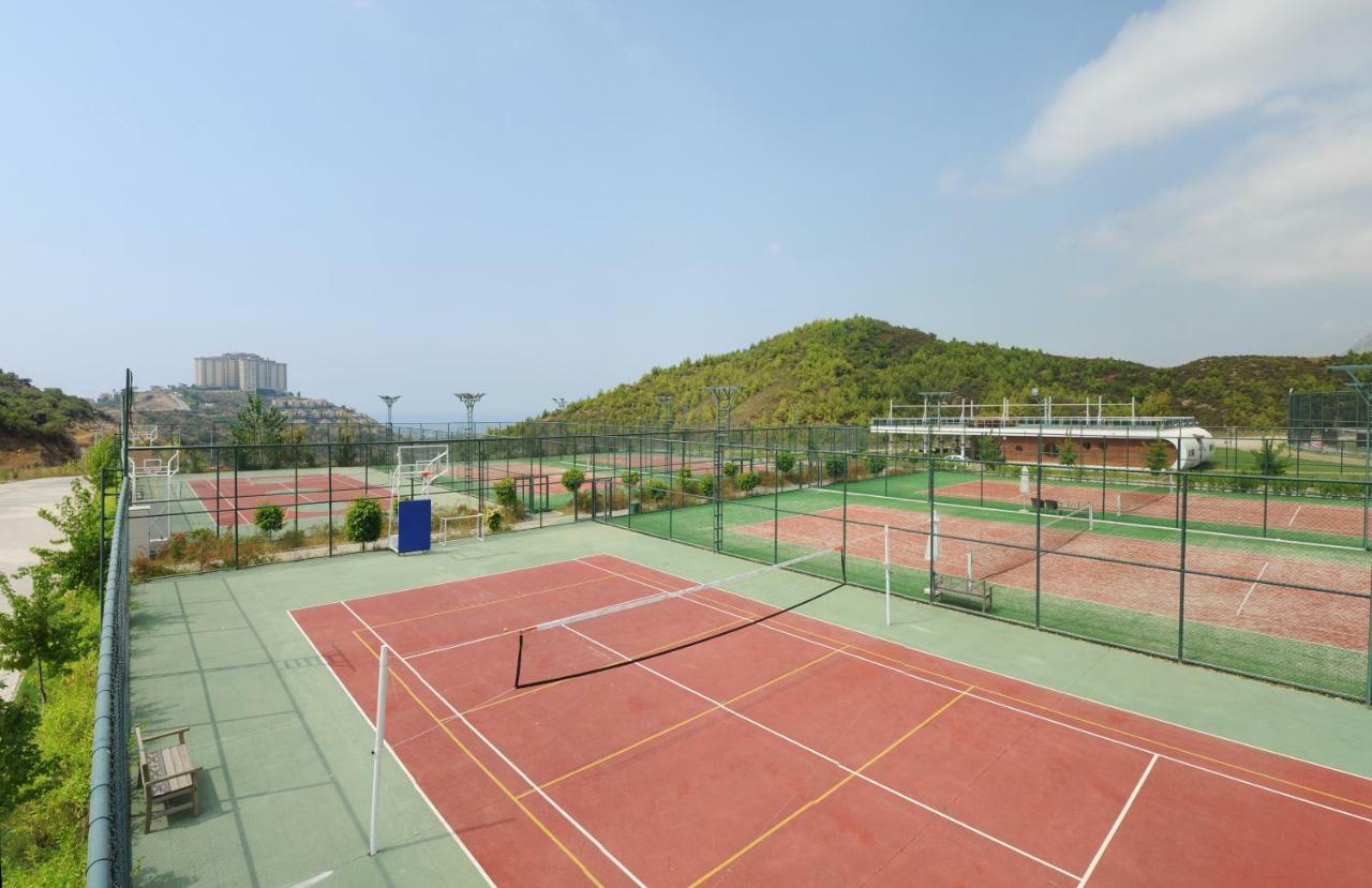 Gold City 1+1 Villa In Free Aquapark Alanya Eksteriør billede
