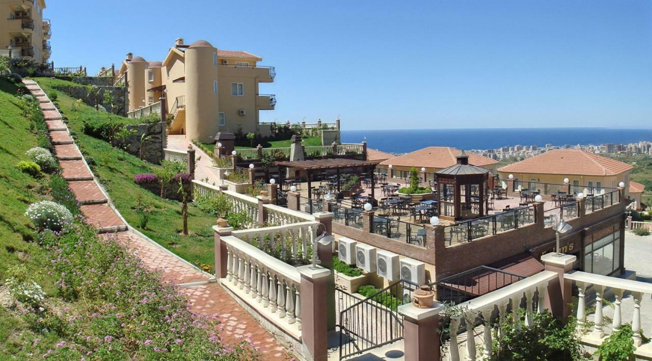 Gold City 1+1 Villa In Free Aquapark Alanya Eksteriør billede