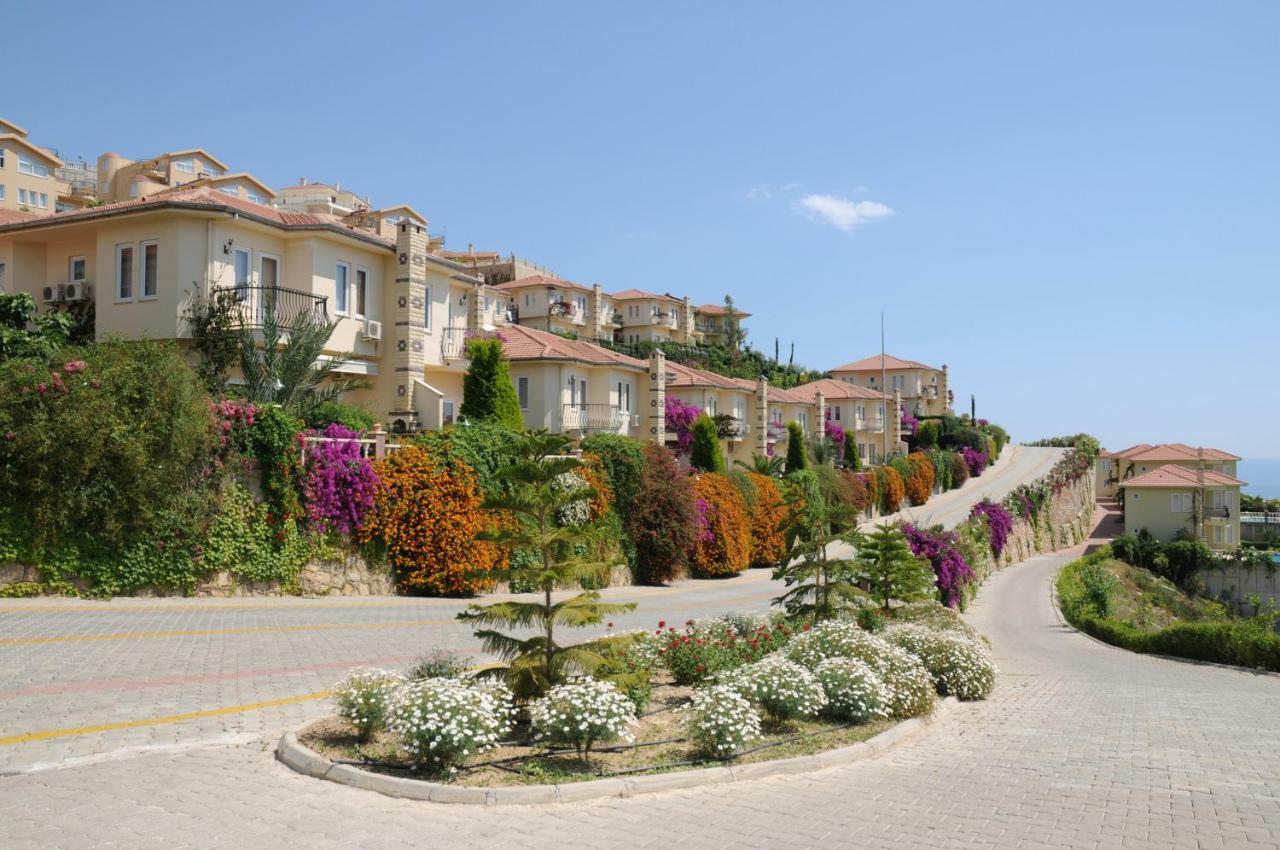 Gold City 1+1 Villa In Free Aquapark Alanya Eksteriør billede