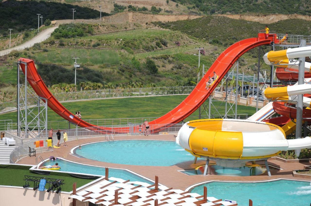 Gold City 1+1 Villa In Free Aquapark Alanya Eksteriør billede