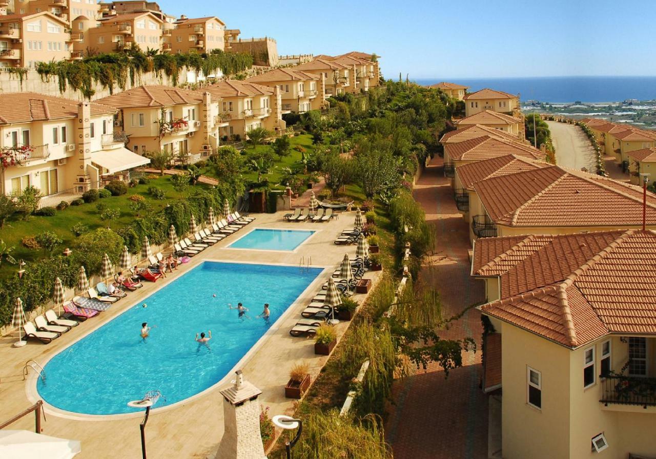 Gold City 1+1 Villa In Free Aquapark Alanya Eksteriør billede