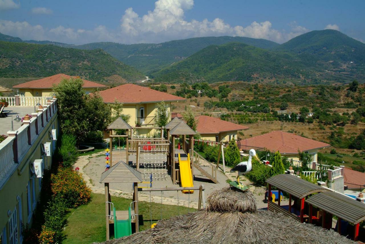 Gold City 1+1 Villa In Free Aquapark Alanya Eksteriør billede