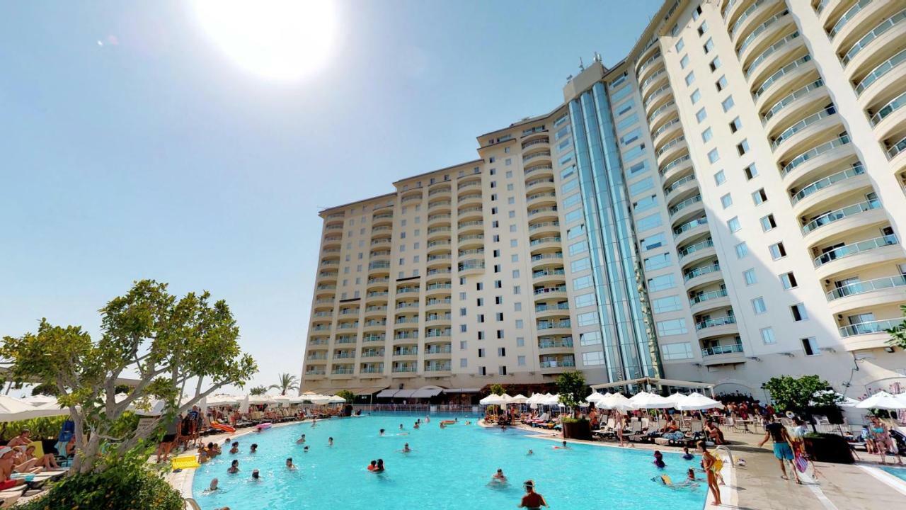 Gold City 1+1 Villa In Free Aquapark Alanya Eksteriør billede